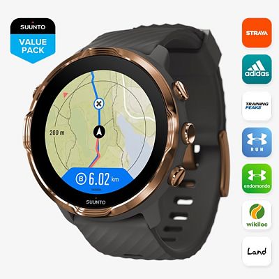 Превью  Спортивные часы SUUNTO 7 Graphite/Cooper
